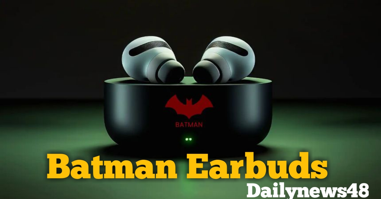 Batman Style Wireless BT Earbuds