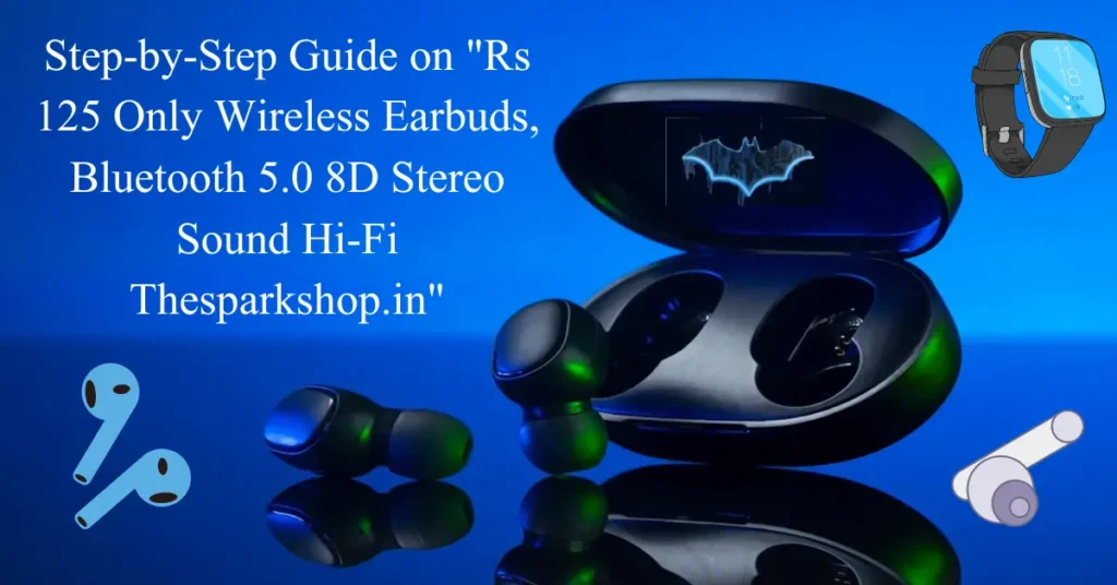 wireless earbuds, bluetooth 5.0, 8D stereo sound
