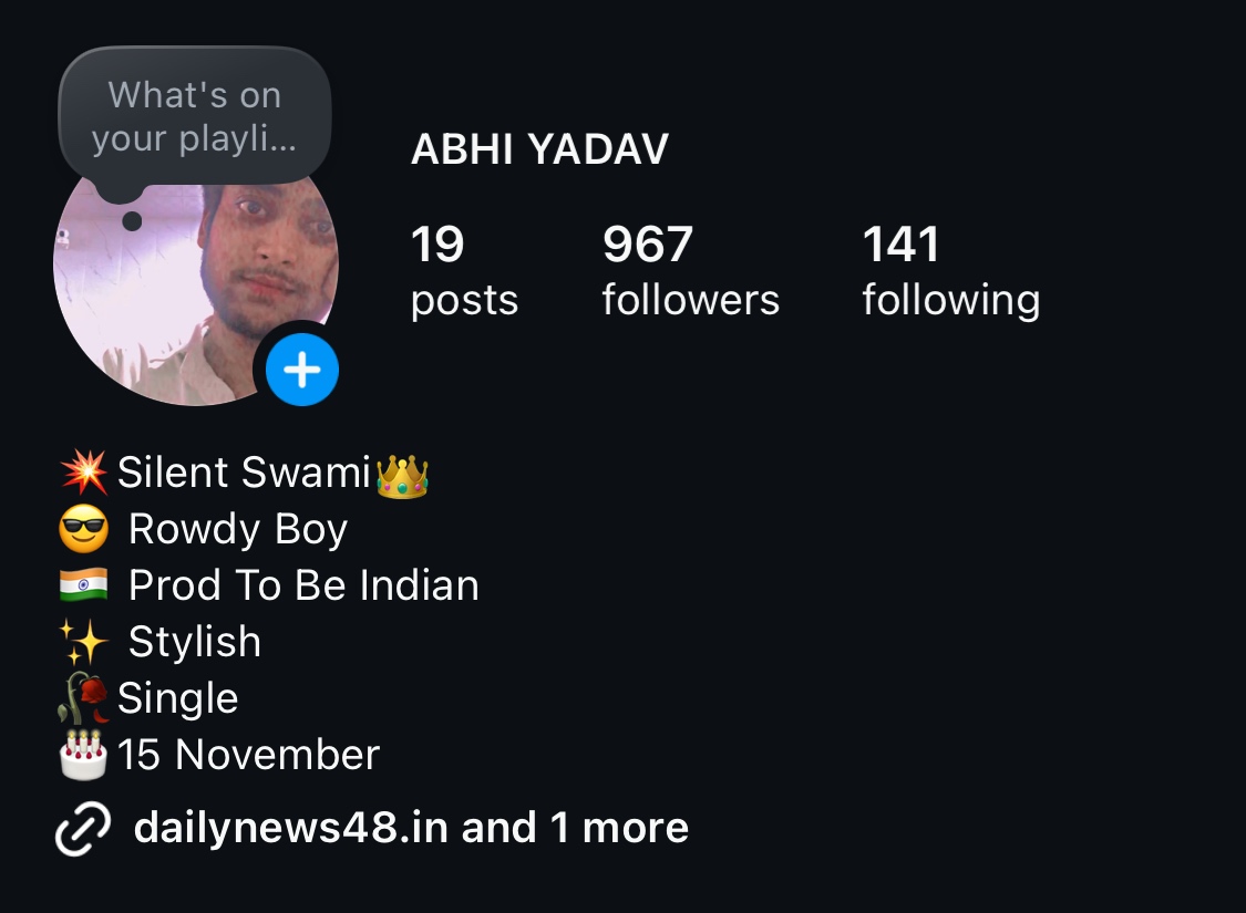Stylish Instagram Bio