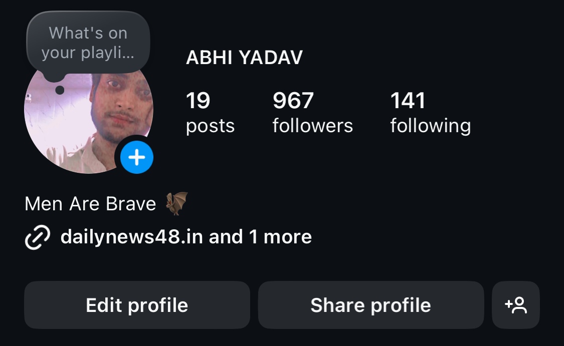 bio for Instagram