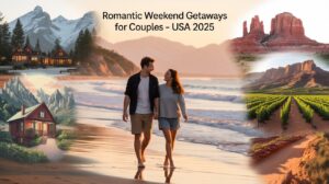 Weekend Getaways for Couples in the U.S. – Reignite the Romance in Just 2 Days