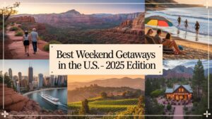 Don’t Miss These Must-Visit U.S. Weekend Getaways in 2025