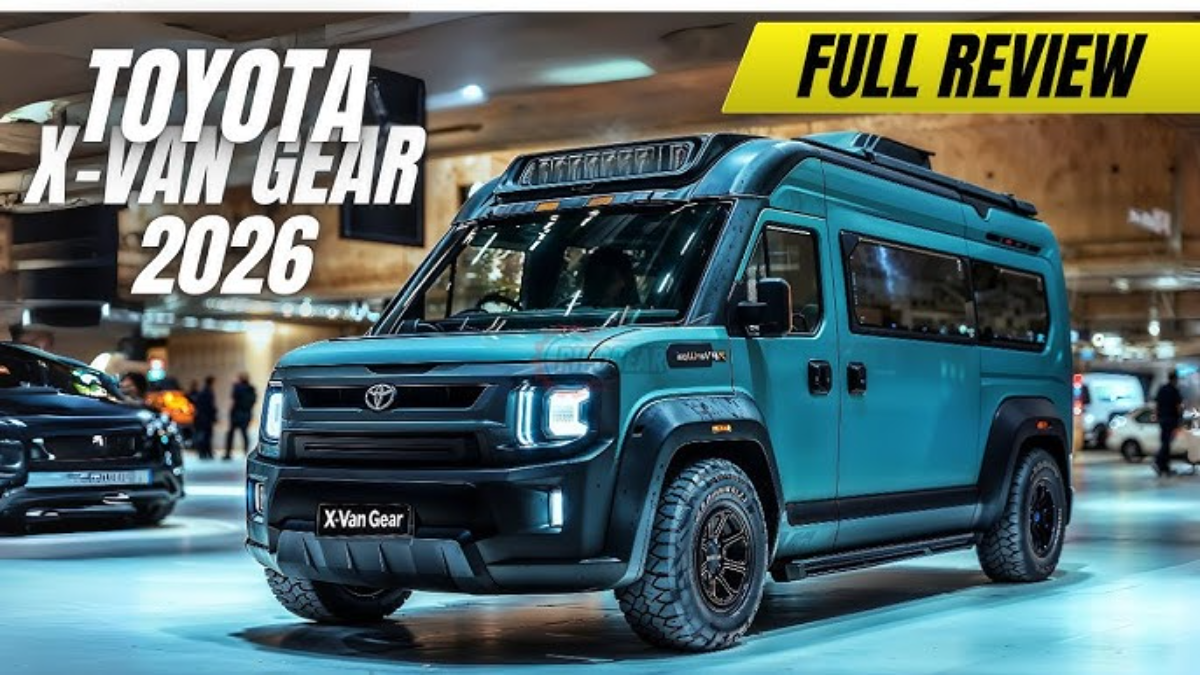 Toyota’s X-Van Gear